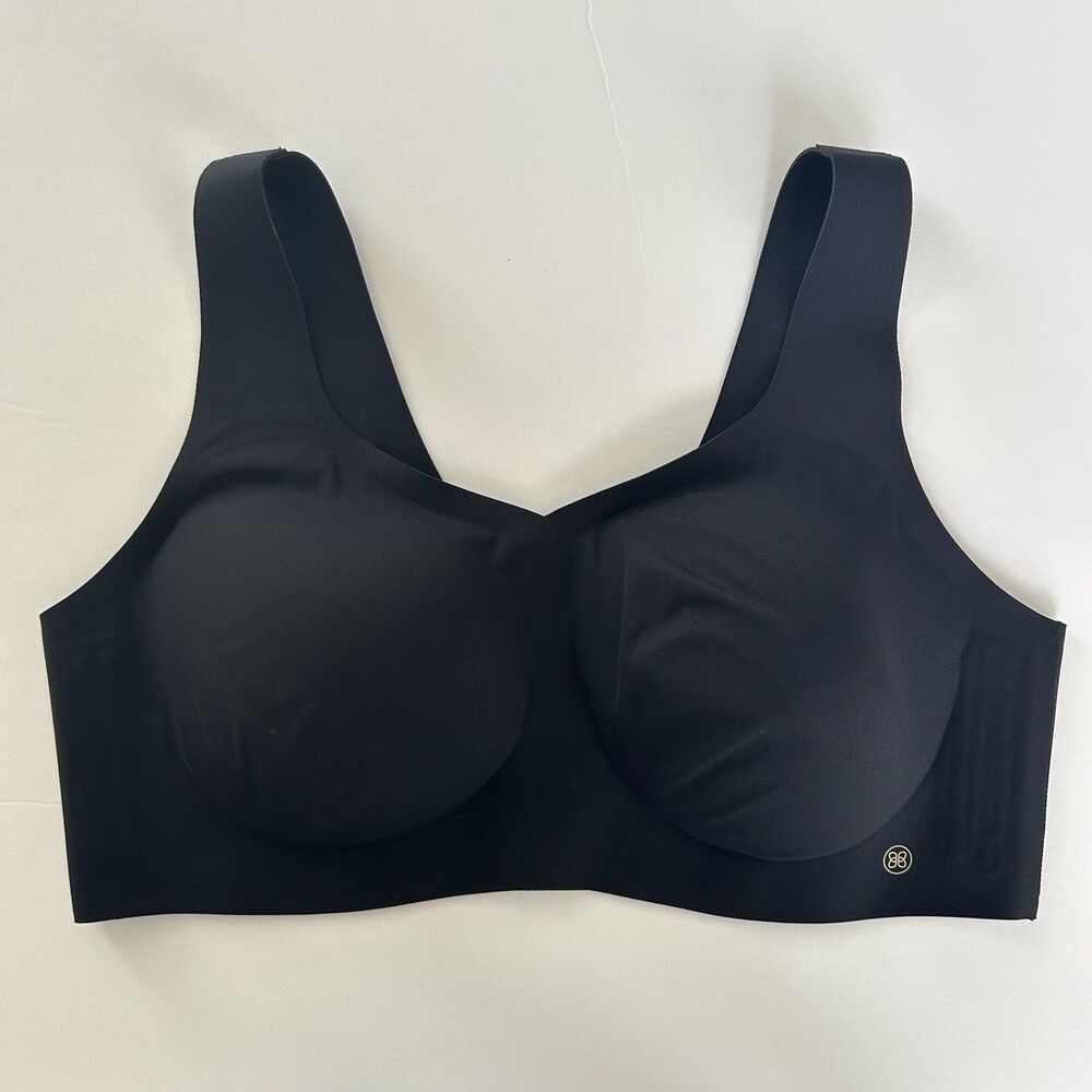Honeylove Black Softform Seamless Wireless Bra Black Size 1X 40 C/D Pullover